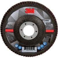 769F Quick Change Flap Disc, 4-1/2" x 7/8", Type 27, 80+ Grit, Ceramic Chandler Sales