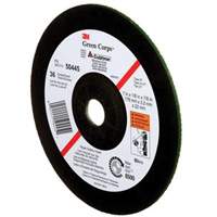 Green Corps Depressed Centre Wheel, 7" x 1/8", 7/8" Arbor, Ceramic, Type 27 Chandler Sales