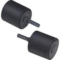1-1/2" x 1-1/2" x 1/4" Rubber Cushion Polishing Wheel 45131 Chandler Sales