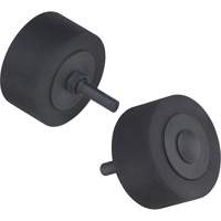 2" x 1" x 1/4" Rubber Cushion Polishing Wheel 45129 Chandler Sales