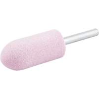 Vitrified Bond Mounted Point, A11, Aluminum Oxide, 7/8" Dia., 2" L, 80 Grit Chandler Sales