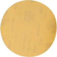 Disque de ponçage en papier H&L Gold Reserve A296 avec trous d'aspiration, dia 6", Grain 240, Oxyde d'aluminium, Poids C Chandler Sales
