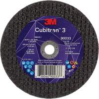 Meule &agrave; tronçonner Cubitron 3, 4" x 0,035", Arbre de 3/8", Type T1, C&eacute;ramique, 21000 Tr/min Chandler Sales