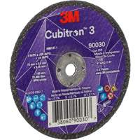 Meule &agrave; tronçonner Cubitron 3, 3" x 0,035", Arbre de 1/4", Type T1, C&eacute;ramique, 21000 Tr/min Chandler Sales