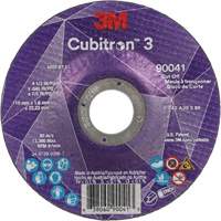 Cubitron 3 Cut-Off Wheel, 4-1/2" x 0.045", 7/8" Arbor, Type T27, Ceramic, 13300 RPM Chandler Sales