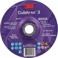 Meule &agrave; tronçonner Cubitron 3, 6" x 0,045", Arbre de 7/8", Type T27, C&eacute;ramique, 10 200 Tr/min Chandler Sales