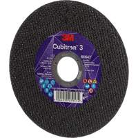 Cubitron 3 Cutting Disc, 5" x 9/32", 3/8" Arbor, Type 41 Chandler Sales