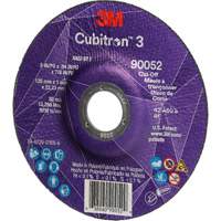 Cubitron 3 Cut-Off Wheel, 5" x 0.04", 7/8" Arbor, Type 27, Ceramic, 60 RPM Chandler Sales
