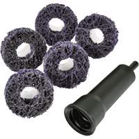 Scotch-Brite Roloc Pro Brake Hub Cleaning Disc Kit, Extra Coarse Grit, Silicon Carbide Chandler Sales