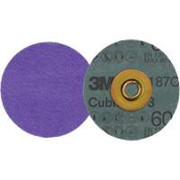 Cubitron 3 Roloc Fibre Disc, 3" Dia., 60+ Grit, Ceramic Chandler Sales
