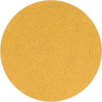 Yellow Hook & Loop Sanding Disc, 5" Dia., P220 Grit, Aluminum Oxide Chandler Sales