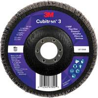 Cubitron 3 Flat Flap Disc 1169F, 5" x 7/8", Type T27, 60+ Grit, Ceramic Chandler Sales