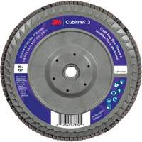 Cubitron 3 Flat Flap Disc with Quick Change 1169F, 6" x 5/8"-11, Type T27, 80+ Grit, Ceramic Chandler Sales