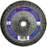 Cubitron 3 Conical  Flap Disc with Quick Change 1169F, 5" x 5/8"-11, Type T29, 40+ Grit, Ceramic Chandler Sales