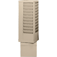Pr&eacute;sentoirs, Rotatif, 44 fentes, Acier, 14-1/8" la x 14-1/8" p x 48-1/2" h Chandler Sales