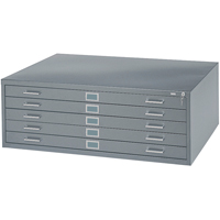 Classeurs en acier pour plans, 5 Tiroirs, 40-3/8" la x 29-3/8" p x 16-1/2" h Chandler Sales