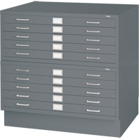 Classeurs en acier pour plans, 5 Tiroirs, 40-3/8" la x 29-3/8" p x 16-1/2" h Chandler Sales