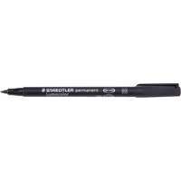 Marqueur permanent Lumocolor, Noir, Pointe Moyen Chandler Sales