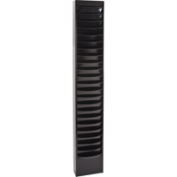 Pr&eacute;sentoirs, Stationnaire, 23 fentes, Acier, 9-3/4" la x 4-1/8" p x 65-1/2" h Chandler Sales