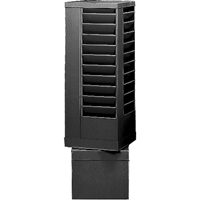 Pr&eacute;sentoirs, Rotatif, 44 fentes, Acier, 14-1/8" la x 14-1/8" p x 48-1/2" h Chandler Sales