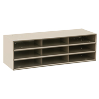 Organisateurs de donn&eacute;es, Stationnaire, 15 fentes, Acier, 33-3/4" la x 11 5/8" p x 17 3/4" h Chandler Sales