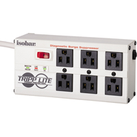 Isobar&reg; Premium Surge Suppressors, 6 Outlets, 2850 J, 1440 W, 6' Cord Chandler Sales