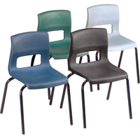 Chaises horizon, Plastique, Noir Chandler Sales