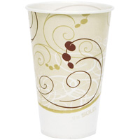 Goblets jetables, Papier, 12 oz, Multicolore Chandler Sales