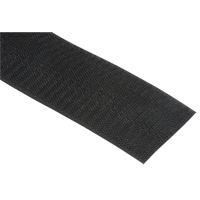 Bande d'attaches, Crochet, 50 vg x 2", Cousu, Noir Chandler Sales