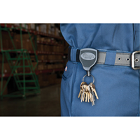 Porte-cl&eacute;s Super48, Polycarbonate, C&acirc;ble 48", Fixation Agrafe de ceinture Chandler Sales