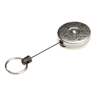 D&eacute;rouleurs autor&eacute;tractables originaux #485-HDK, Chrome, C&acirc;ble 48", Fixation Agrafe de ceinture Chandler Sales