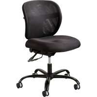 Chaises de travail pour usage intensif 24/7 Vue, Nylon, Noir, Capacit&eacute; 500 lb Chandler Sales