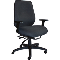 Chaises ergonomiques robustes Cierra , Tissu, Noir, Capacit&eacute; 400 lb Chandler Sales