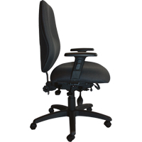 Chaises ergonomiques robustes Cierra , Tissu, Noir, Capacit&eacute; 400 lb Chandler Sales