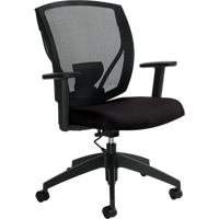 Task Chairs, Fabric, Black, 300 lbs. Capacity Chandler Sales