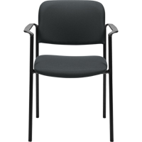 Chaises empilables, Tissu, Hauteur 32", Capacit&eacute; 300 lb, Charbon Chandler Sales