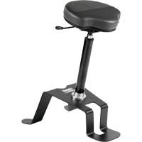 Chaise ergonomique assis-debout TA 200, Vinyle Si&egrave;ge, Noir Chandler Sales