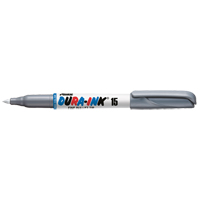 Dura-Ink&reg; #15 Permanent Marker, Fine, Silver Chandler Sales