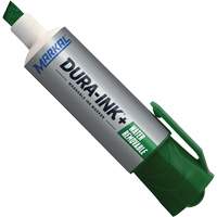 Dura-Ink&reg; WashAway Ink Marker, Green, Chisel Tip Chandler Sales