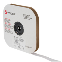 Fastener Tape, Hook, 25 yds x 1", Sew-On, White Chandler Sales