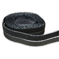 Fastener, Hook & Loop, 15' x 3/4", Adhesive, Black Chandler Sales