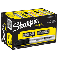 Marqueur permanent King Size, Noir, Pointe Ciseau Chandler Sales