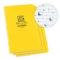 All-Weather Notebook, Soft Cover, Yellow, 48 Pages, 4-5/8" W x 7" L Chandler Sales