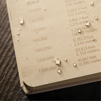 Livre reli&eacute;, Couverture rigide, Havane, 160 Pages, 4-5/8" , 7-1/4"  Chandler Sales