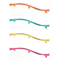 One-Wrap&reg; Cable Management Tape, Hook & Loop, 25 yds x 3/4", Self-Grip, Aqua Chandler Sales