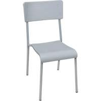 Chaises empilables Ventura, Polypropyl&egrave;ne, Hauteur 36", Capacit&eacute; 300 lb, Gris Chandler Sales
