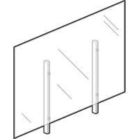 Sneeze Guard, 36" W x 36" H Chandler Sales