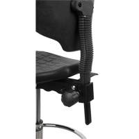Tabouret robuste et ergonomique, Mobile, Ajustable, 39" - 48", Polyur&eacute;thane Si&egrave;ge, Noir Chandler Sales