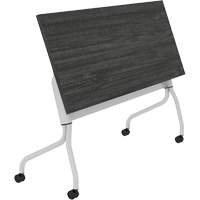 Table de formation &agrave; dessus rabattable Newland, 24" lo x 60" la x 29-1/2" h, Brun fonc&eacute; Chandler Sales