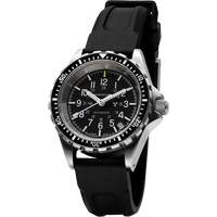 Montre Steel Navigator avec date sur ensemble bracelet en caoutchouc noir de trois morceaux, Num&eacute;rique, &agrave; piles, 36 mm, Noir Chandler Sales
